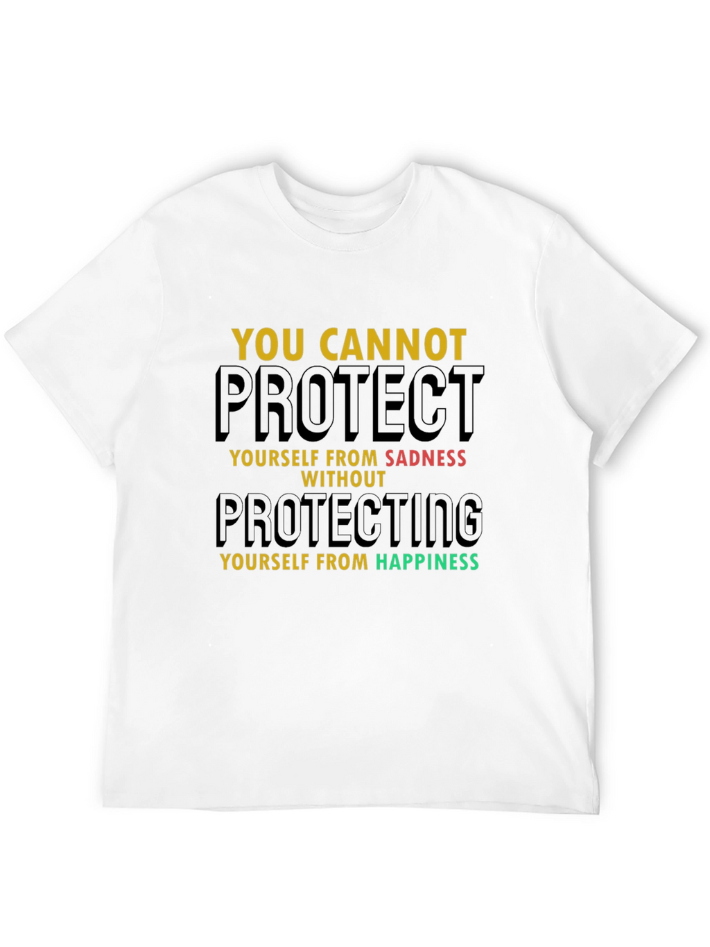 Inspirational Graphic Tee - Protect Yourself T-Shirt