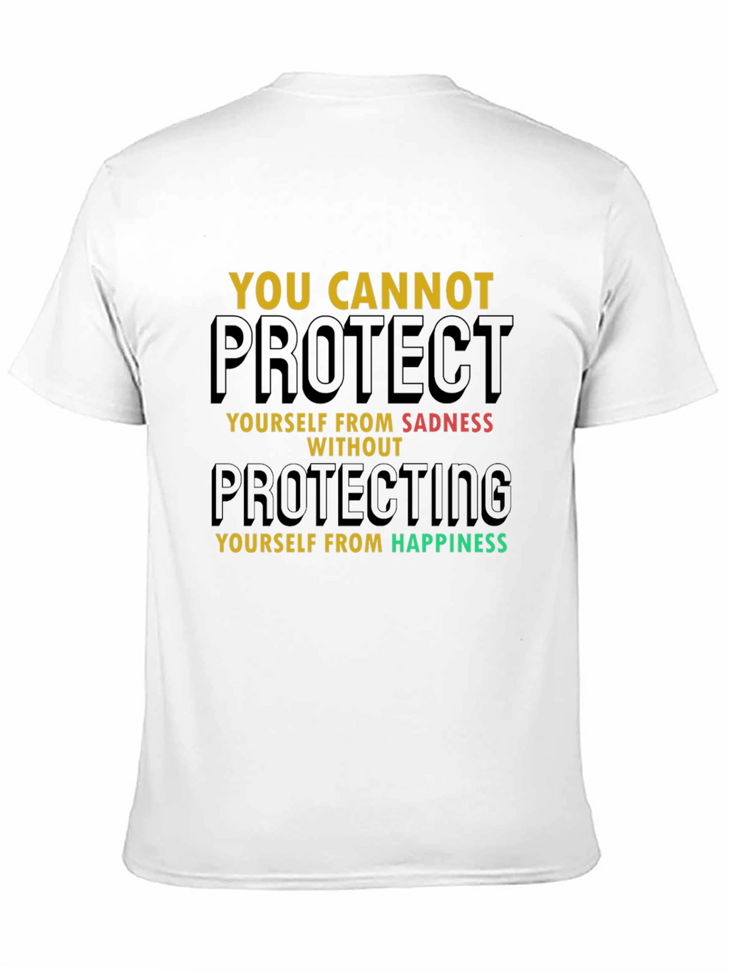 Inspirational Graphic Tee - Protect Yourself T-Shirt