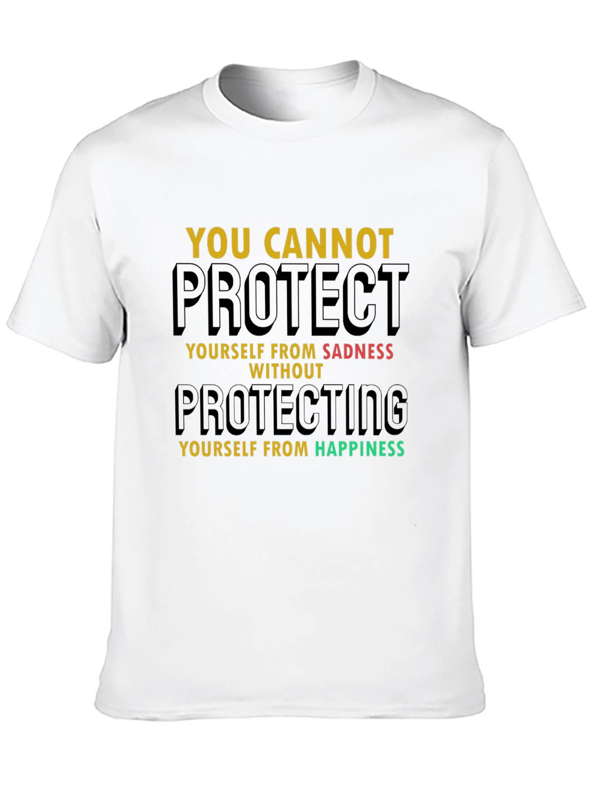 Inspirational Graphic Tee - Protect Yourself T-Shirt