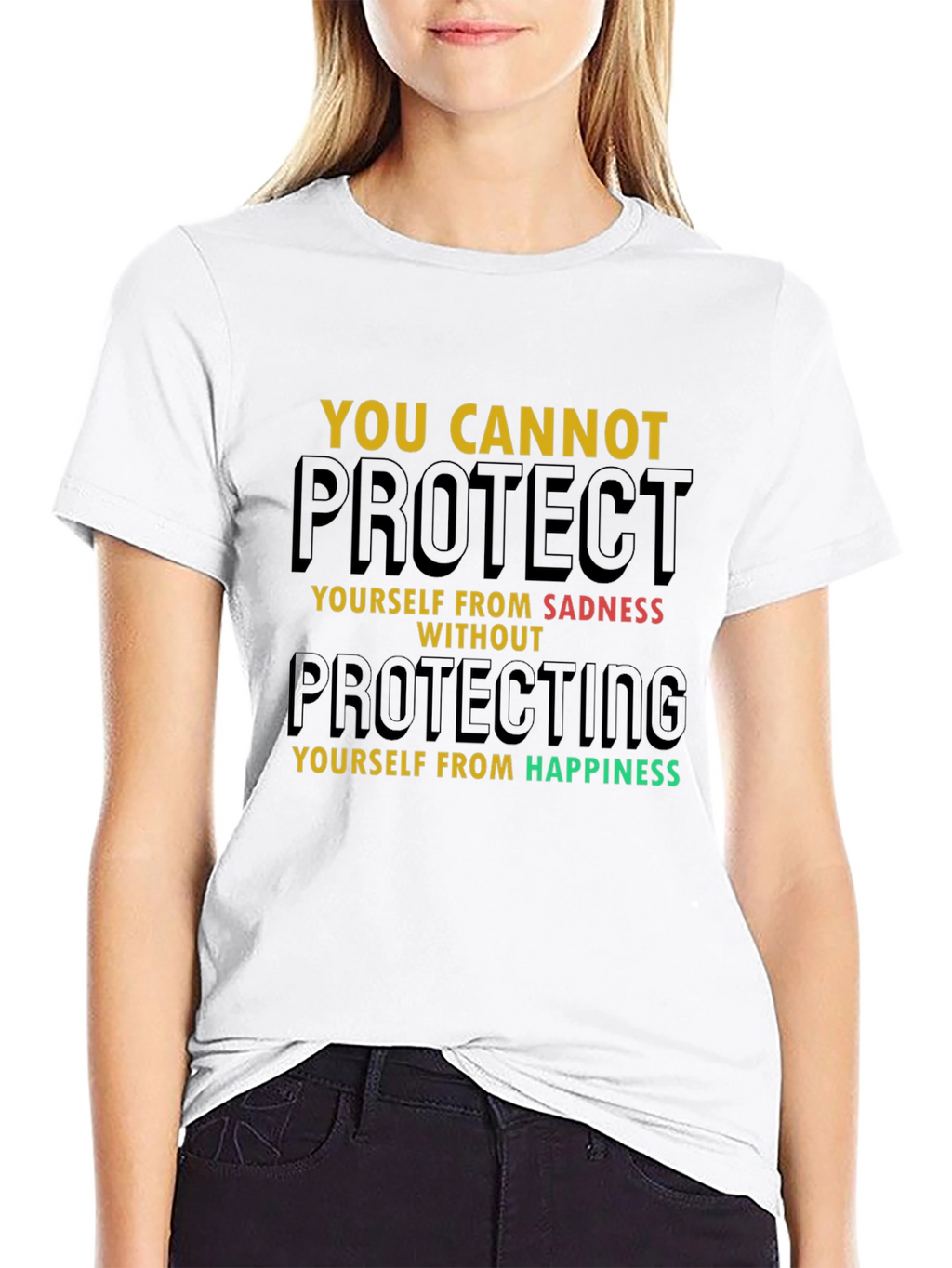 Inspirational Graphic Tee - Protect Yourself T-Shirt
