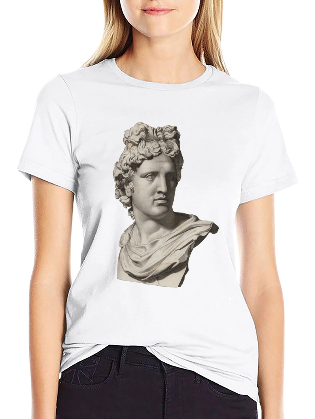 Apollo Bust Black T-Shirt