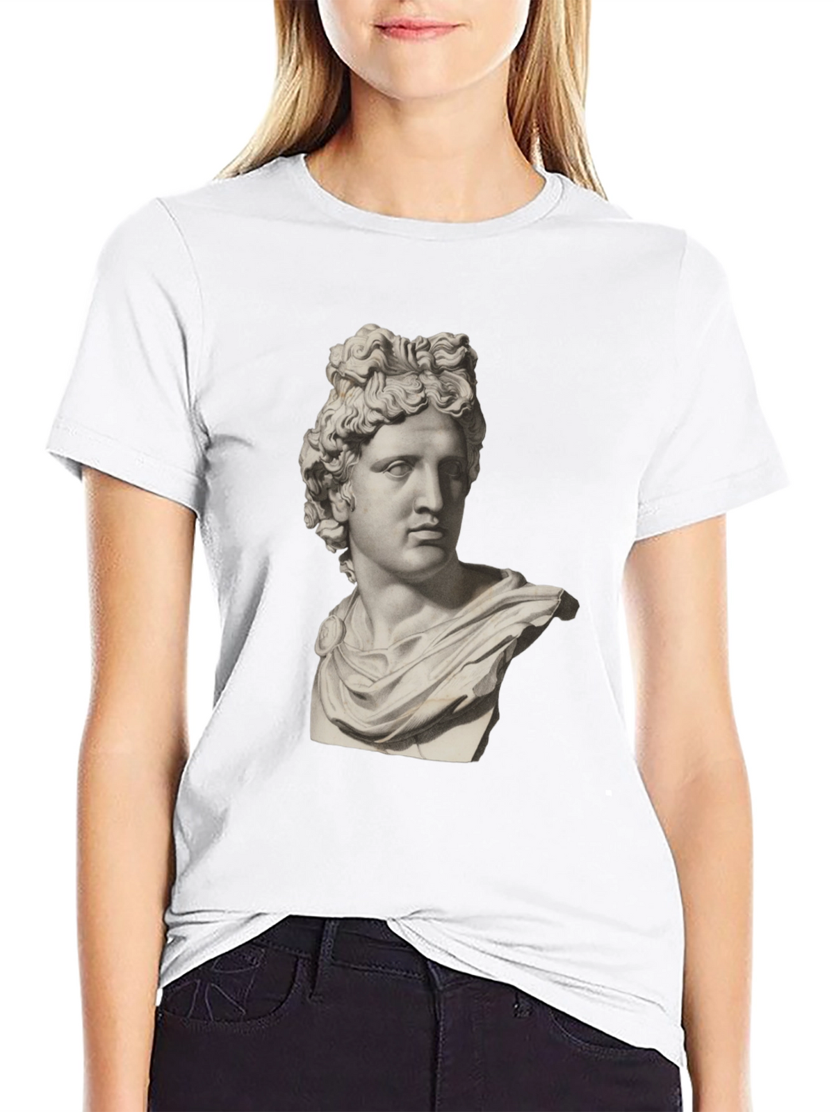 Apollo Bust Black T-Shirt