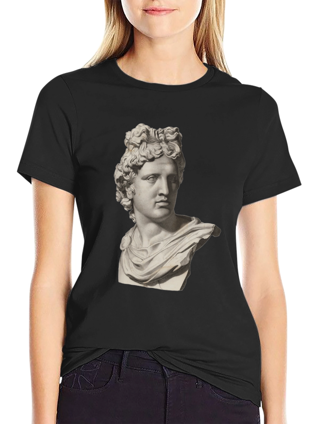 Apollo Bust Black T-Shirt