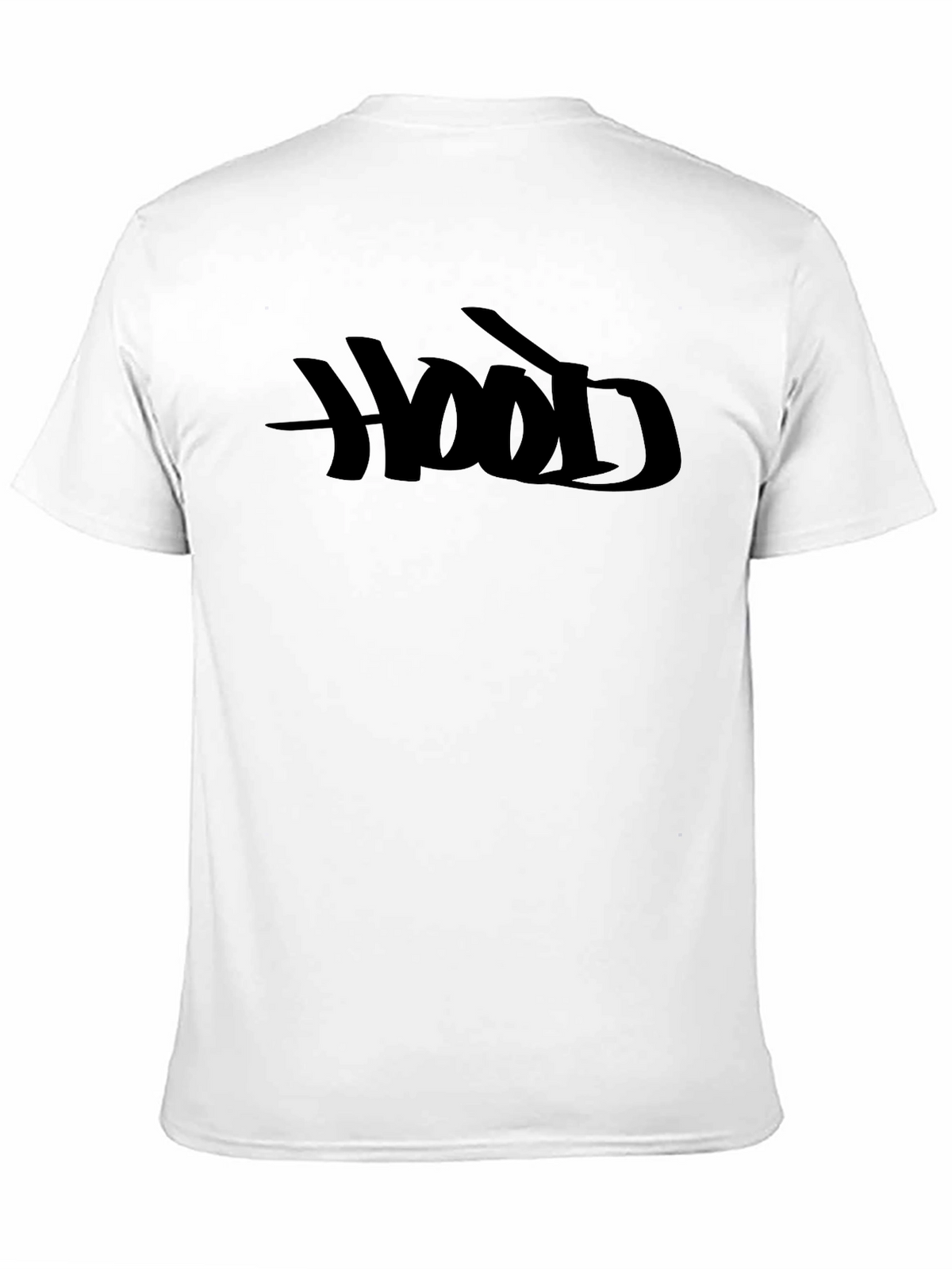 Black Hood Graphic T-Shirt