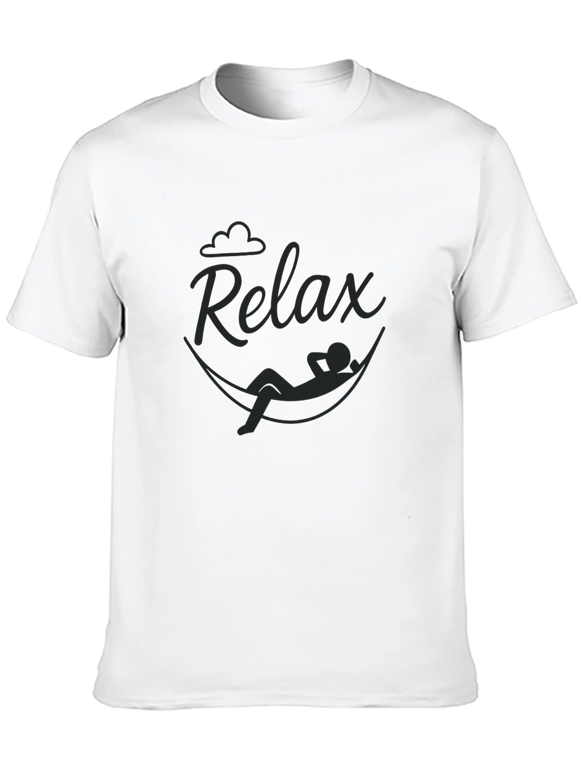 Relax Hammock Black T-Shirt