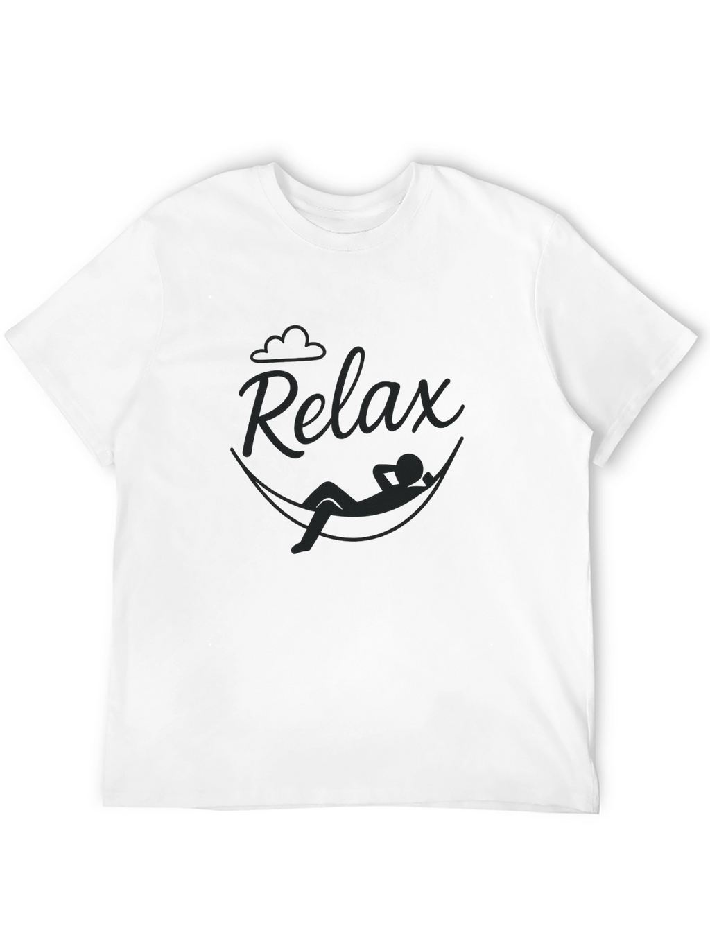 Relax Hammock Black T-Shirt