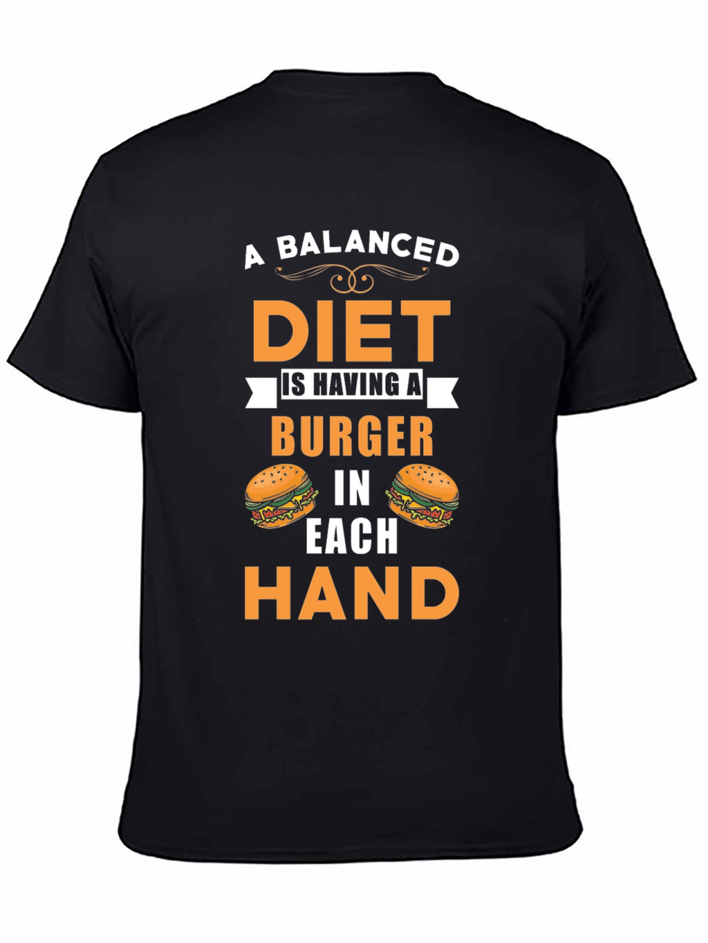 Balanced Diet Burger T-Shirt
