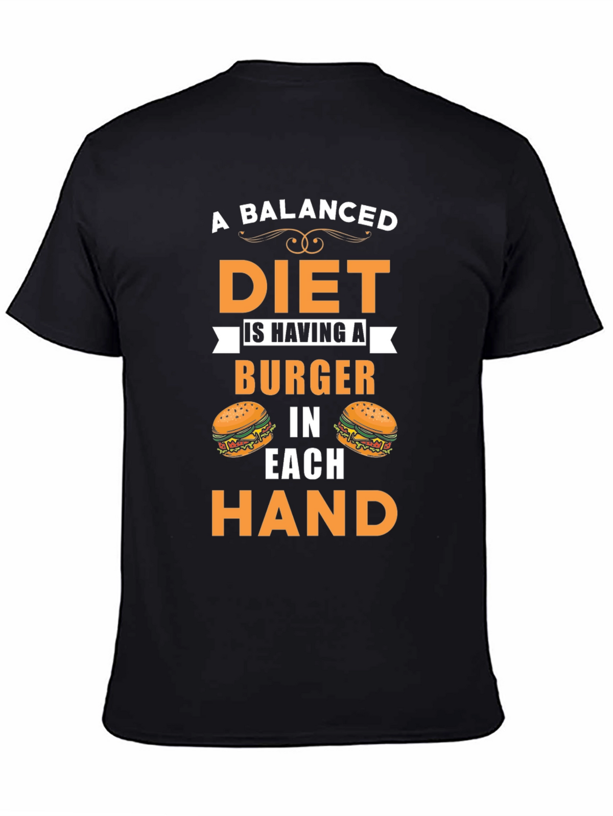 Balanced Diet Burger T-Shirt