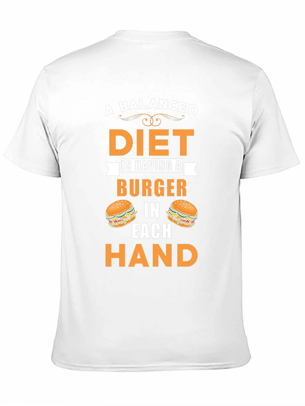 Balanced Diet Burger T-Shirt