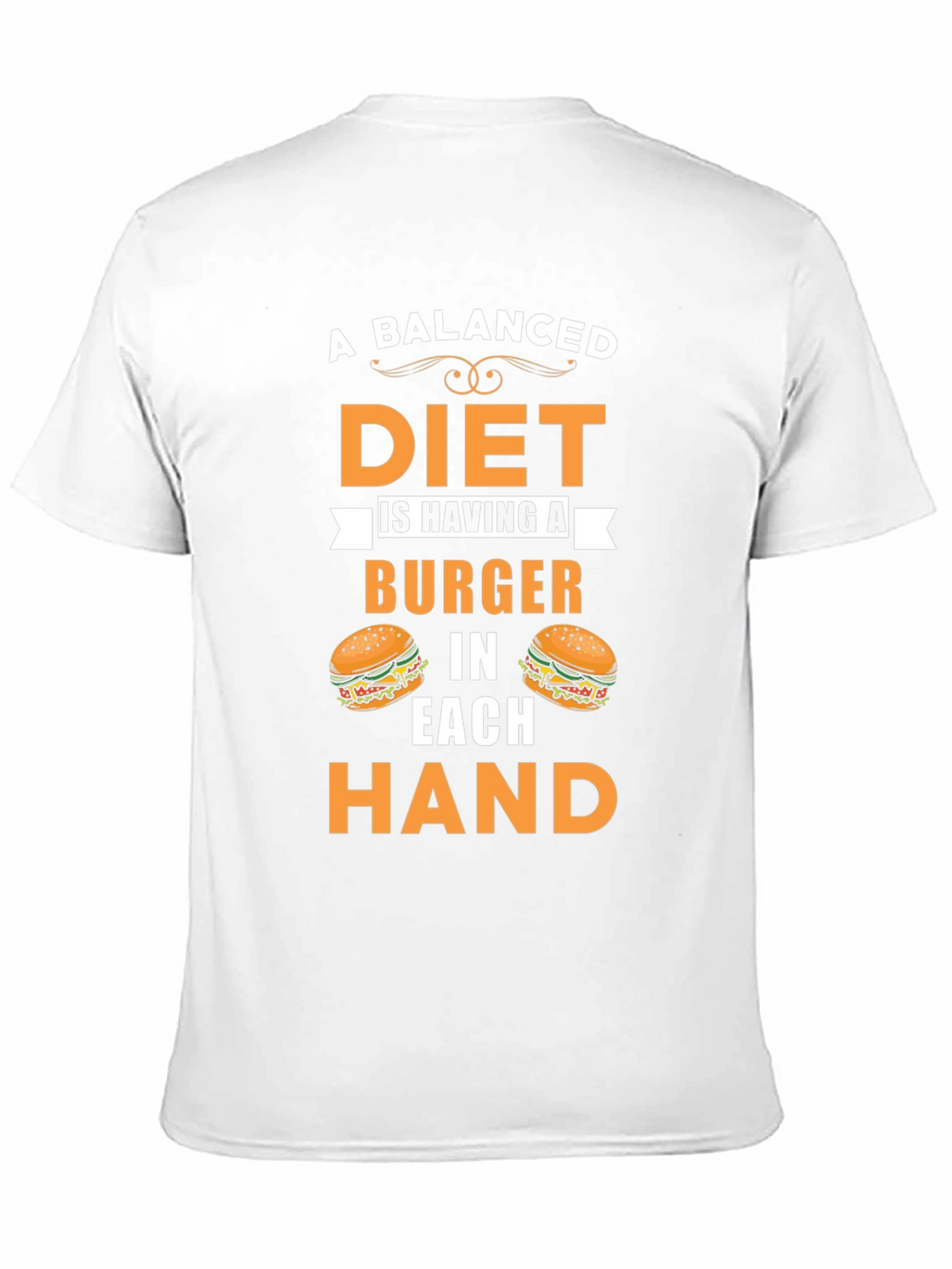 Balanced Diet Burger T-Shirt