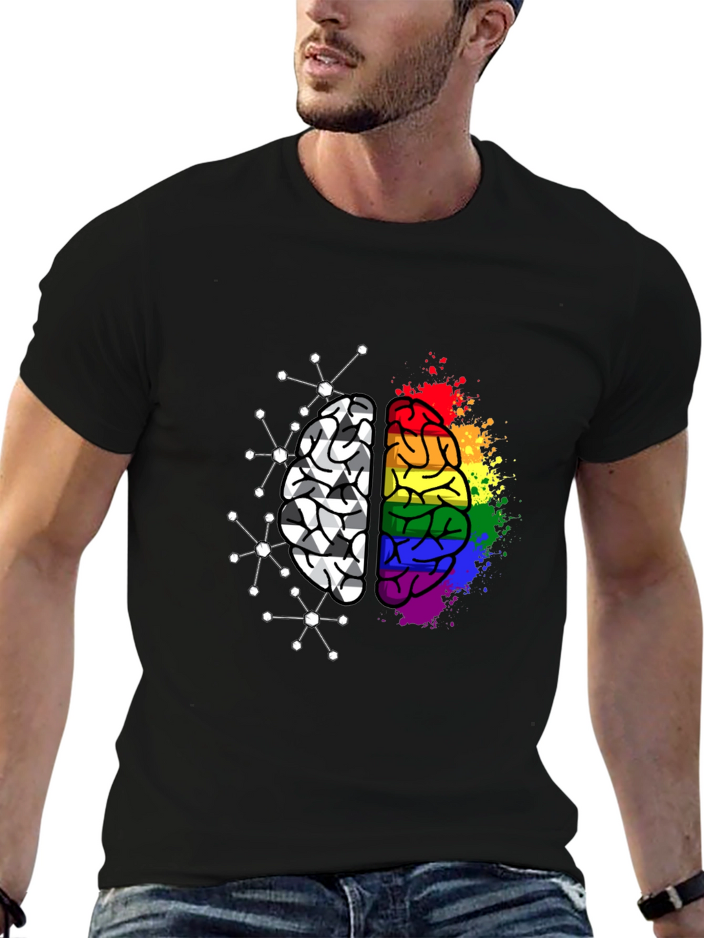 Brain Pride Graphic Tee