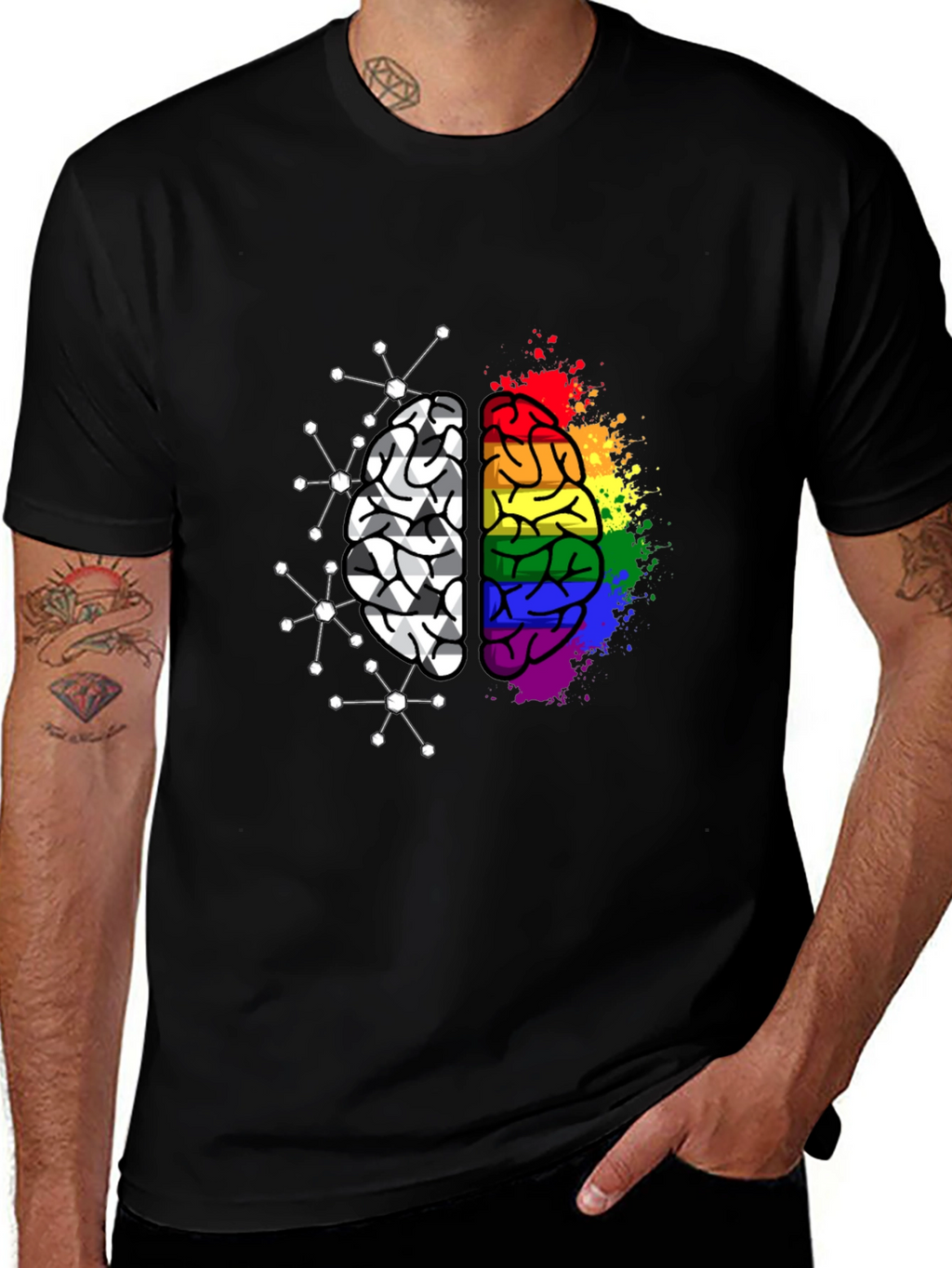 Brain Pride Graphic Tee
