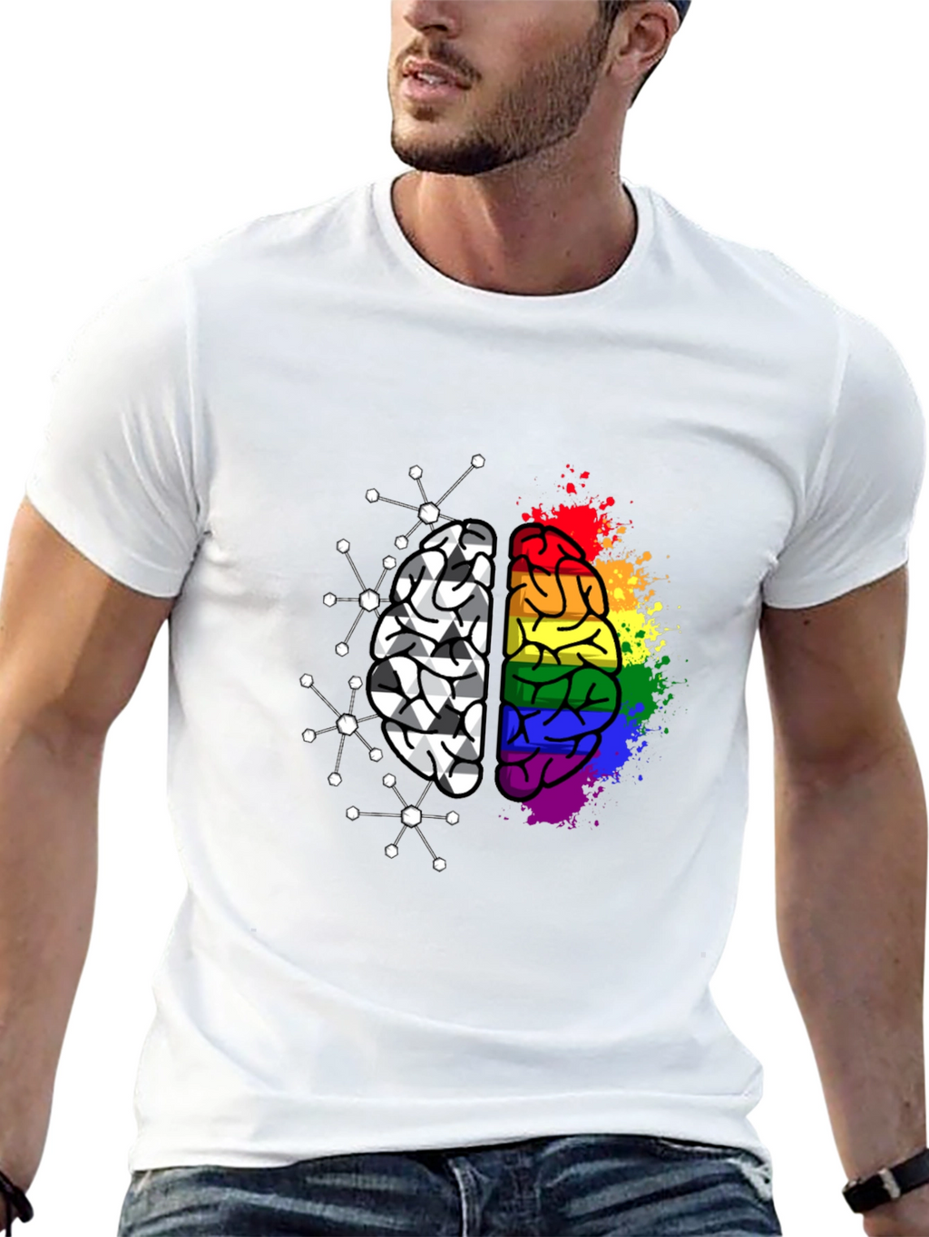 Brain Pride Graphic Tee