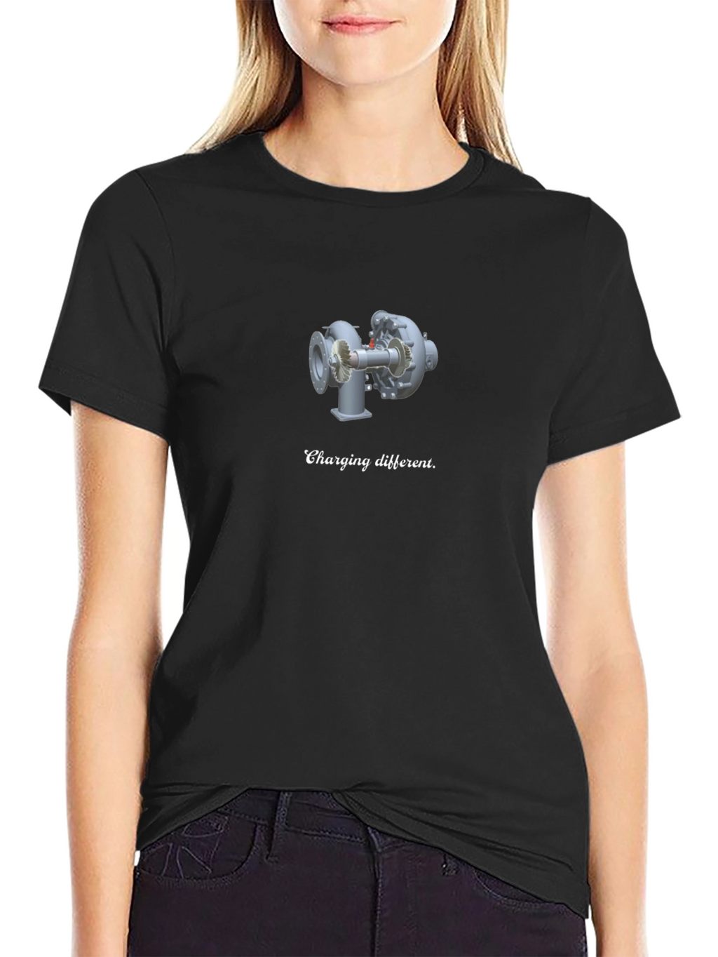 Charging Different Turbo T-Shirt