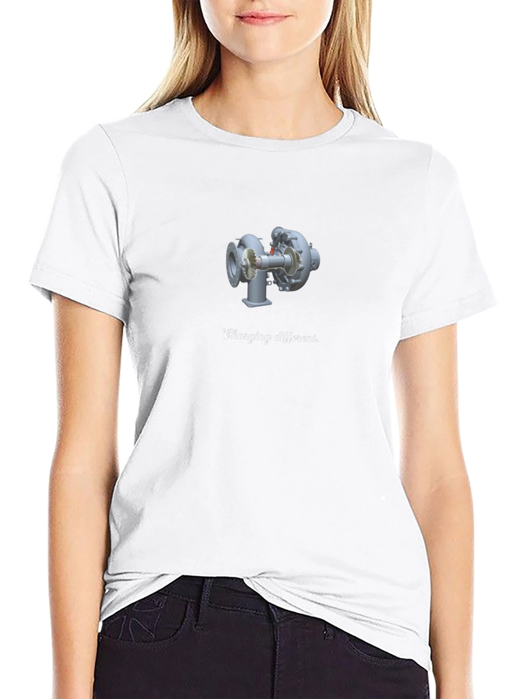 Charging Different Turbo T-Shirt