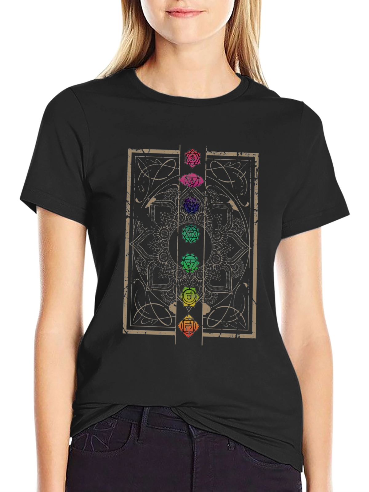 Chakra Symbol Graphic Tee