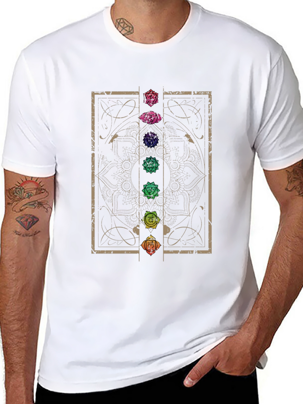 Chakra Symbol Graphic Tee