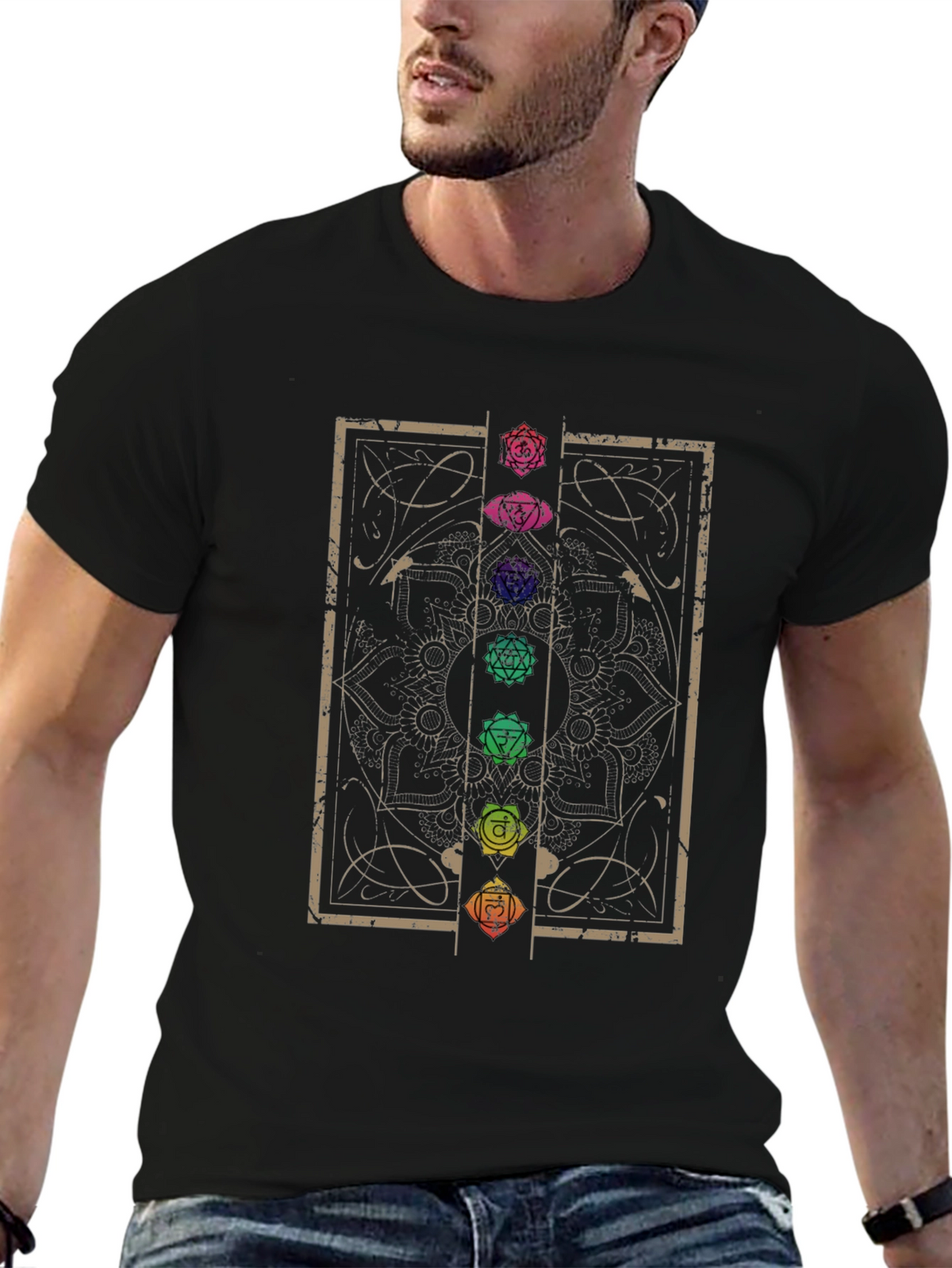Chakra Symbol Graphic Tee