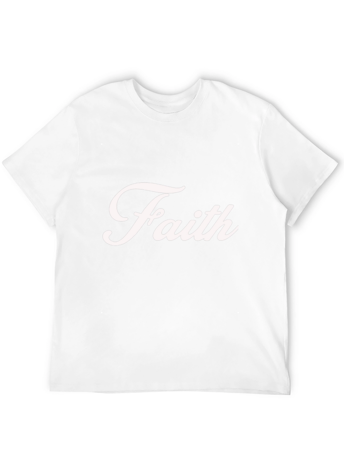 Faith Graphic Tee - Casual Black Cotton T-Shirt