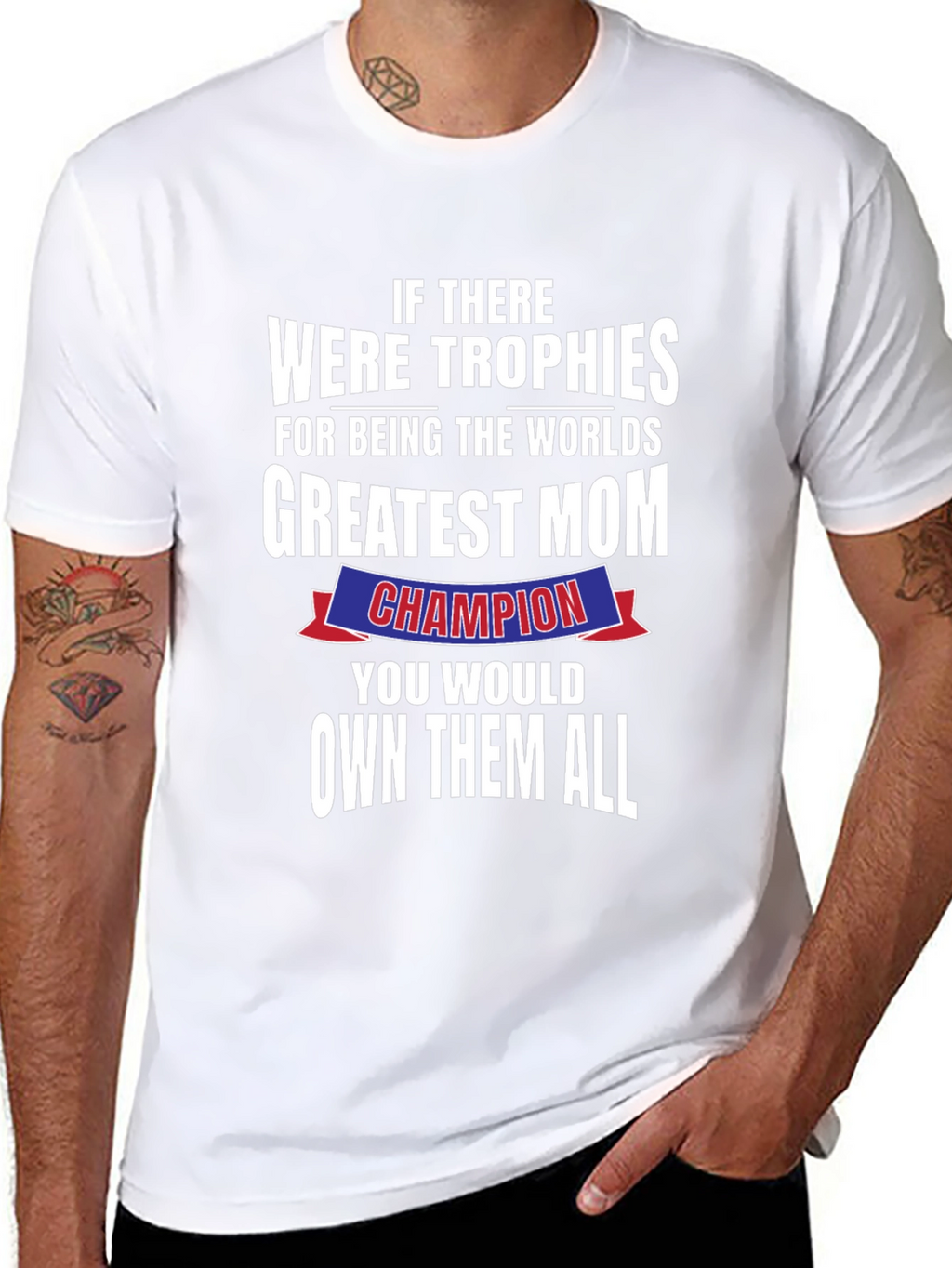 Greatest Mom Champion T-Shirt - Perfect Mothers Day Gift