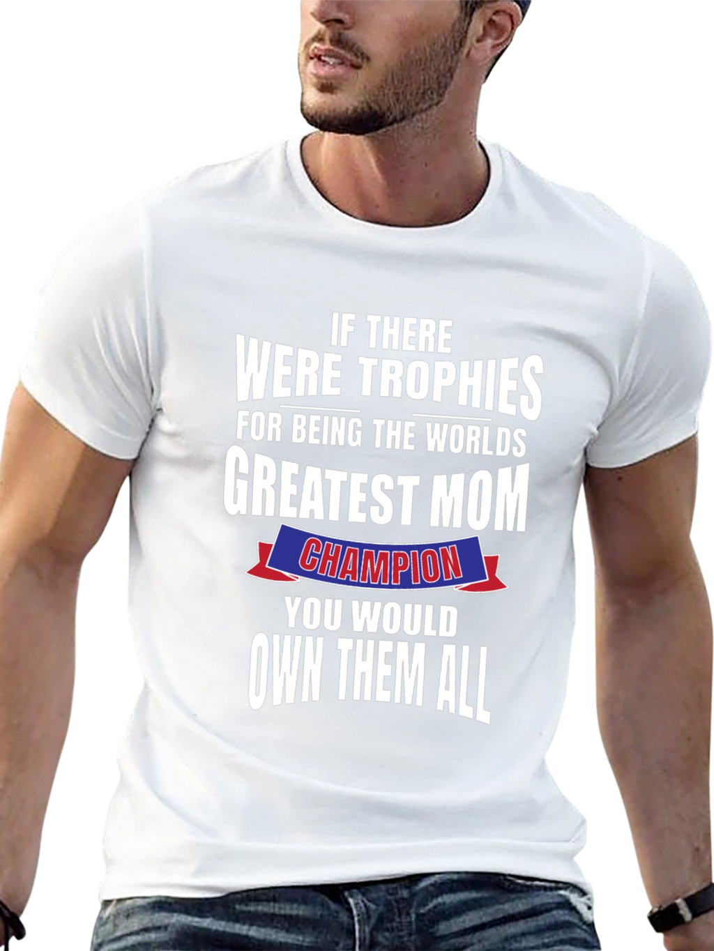 Greatest Mom Champion T-Shirt - Perfect Mothers Day Gift