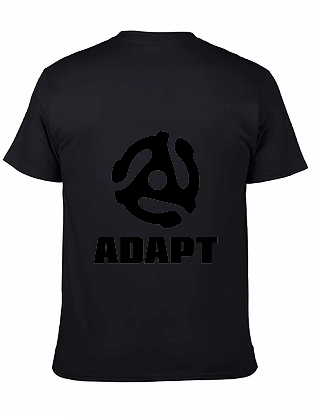 Adapt Record Adapter T-Shirt - Black