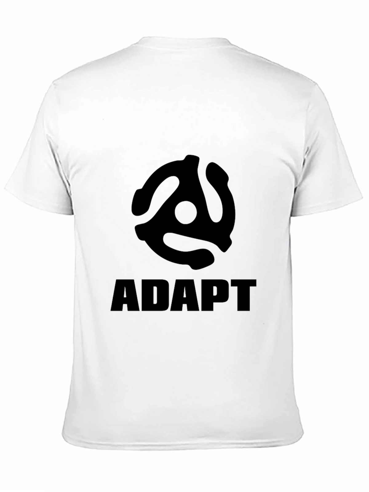 Adapt Record Adapter T-Shirt - Black