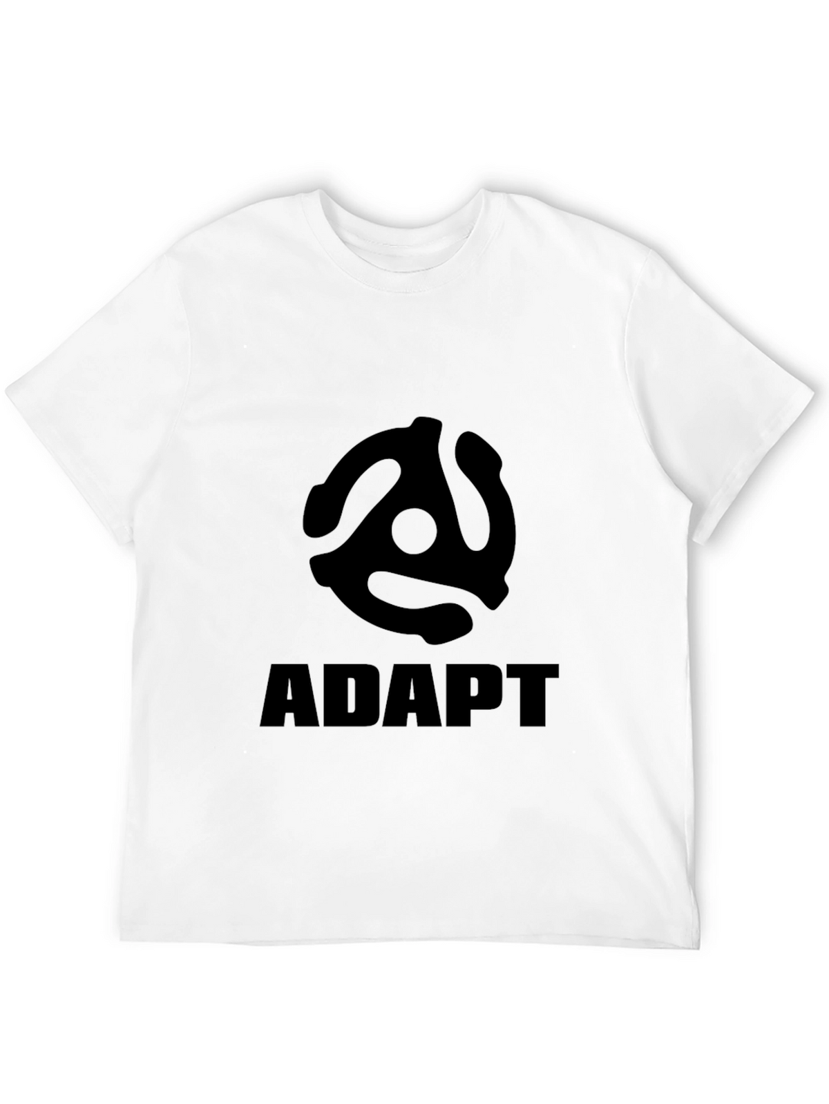 Adapt Record Adapter T-Shirt - Black