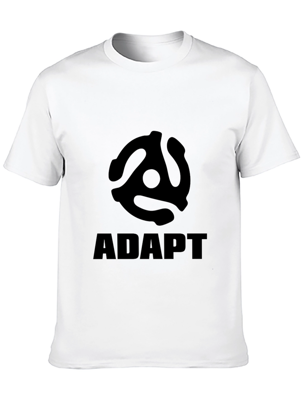 Adapt Record Adapter T-Shirt - Black