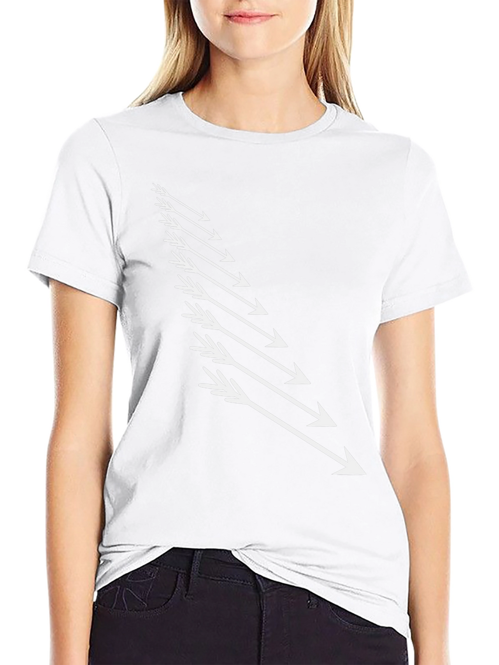 Arrow Graphic Black T-Shirt