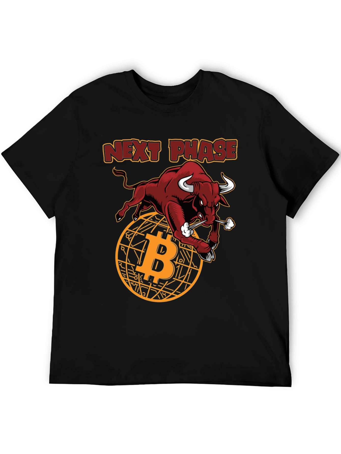 Bitcoin Bull T-Shirt - Next Phase Crypto Tee