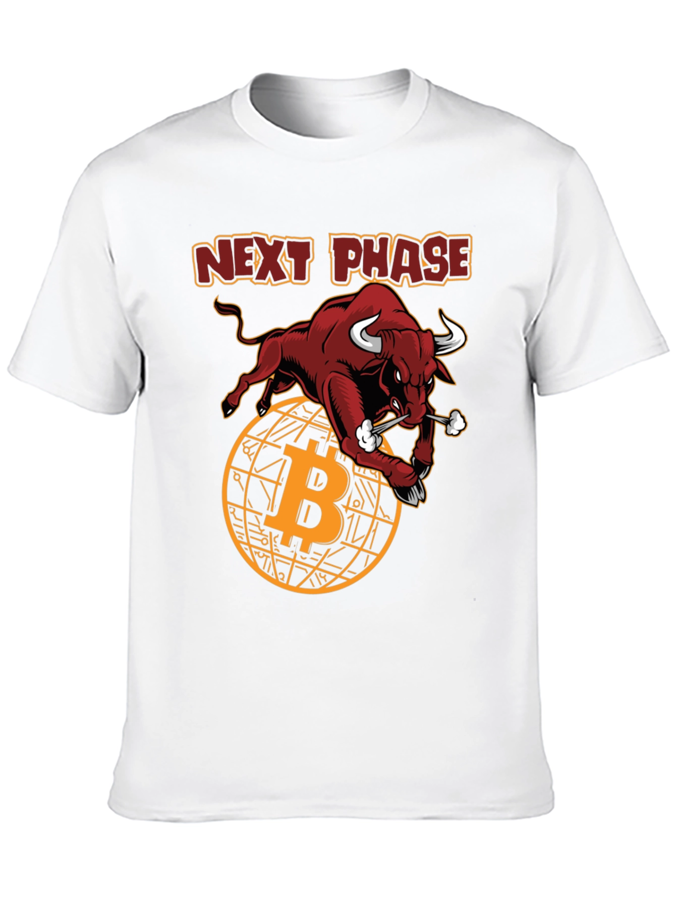 Bitcoin Bull T-Shirt - Next Phase Crypto Tee