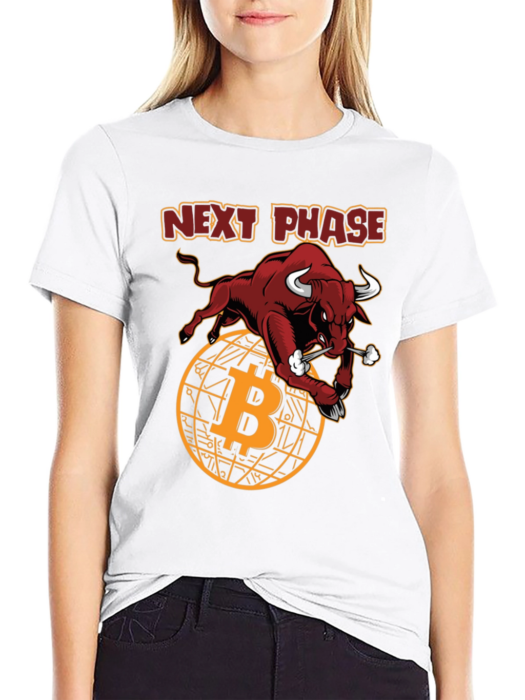 Bitcoin Bull T-Shirt - Next Phase Crypto Tee