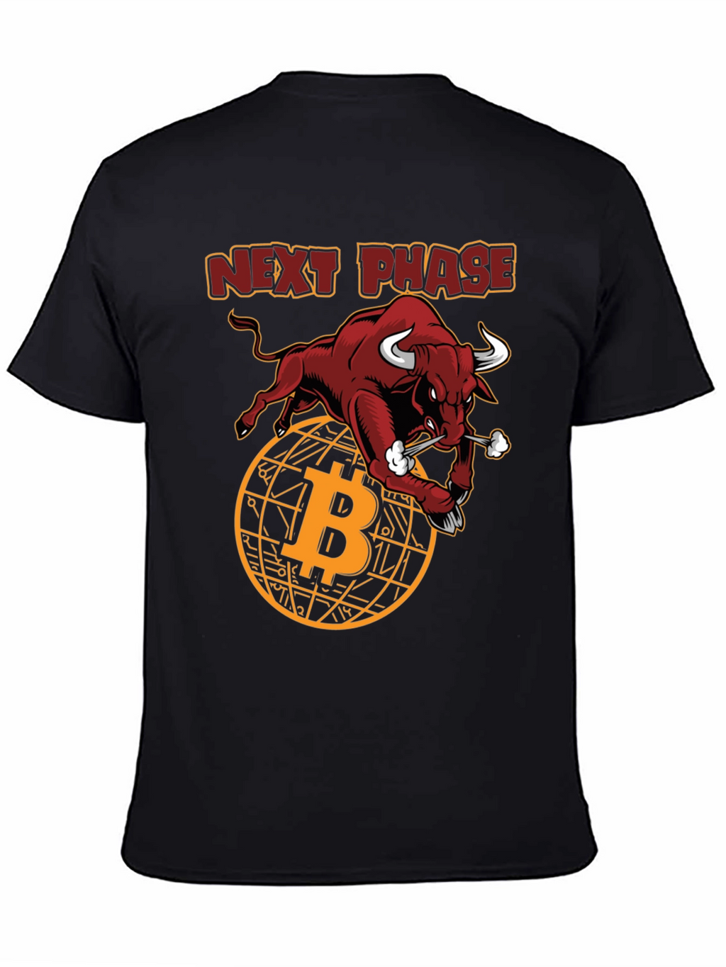 Bitcoin Bull T-Shirt - Next Phase Crypto Tee