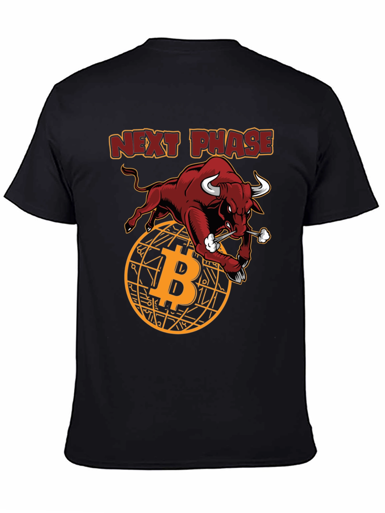 Bitcoin Bull T-Shirt - Next Phase Crypto Tee