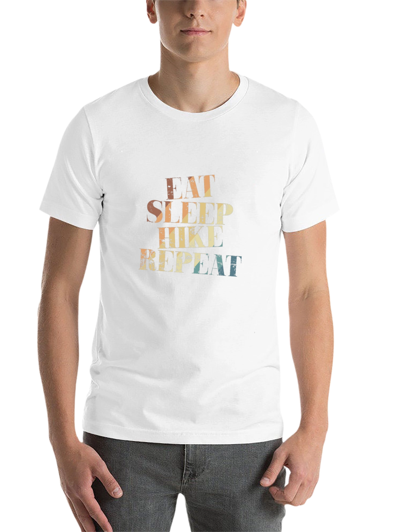 Eat Sleep Hike Repeat Graphic Tee