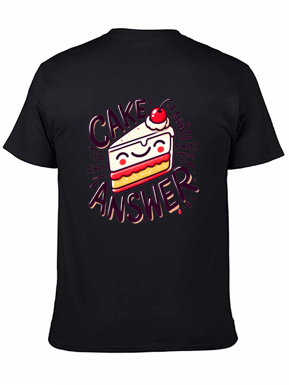 Cake is Always The Answer Graphic Tee
