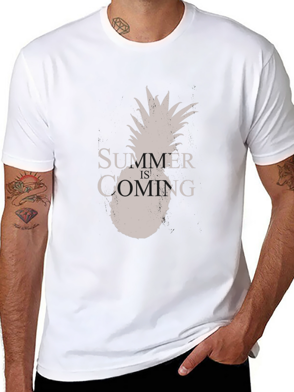 Summer Is Coming Pineapple T-Shirt