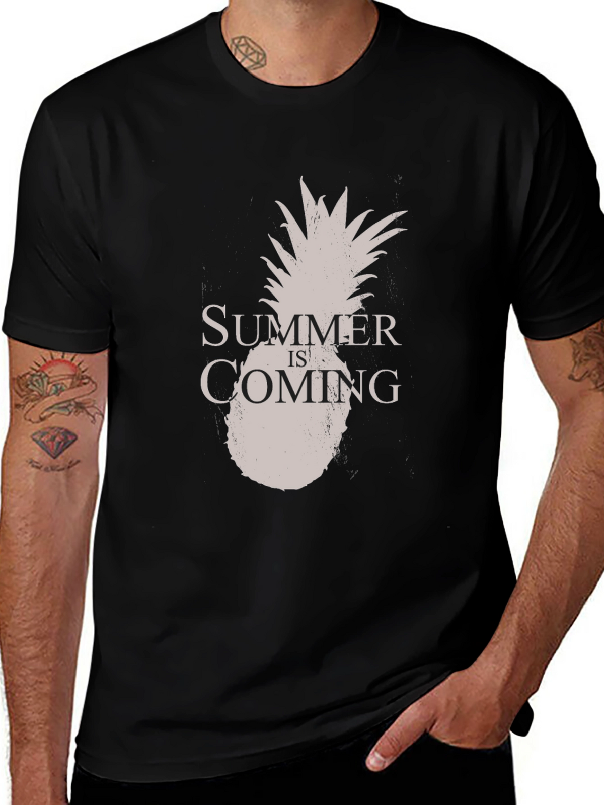 Summer Is Coming Pineapple T-Shirt