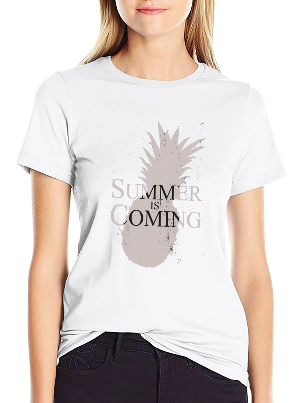 Summer Is Coming Pineapple T-Shirt