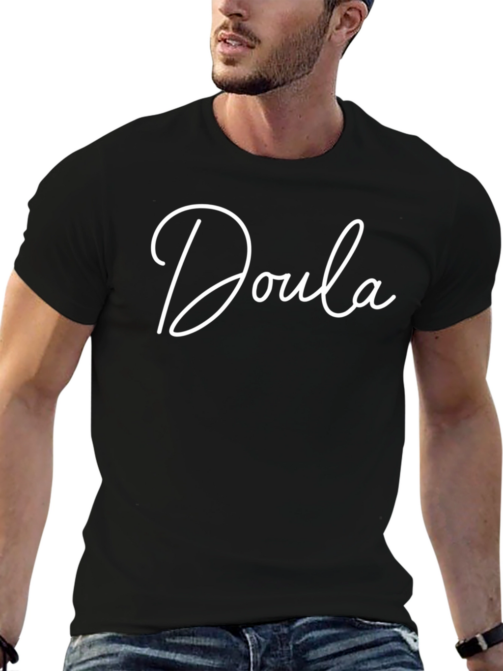Doula Script Tee - Soft & Comfortable