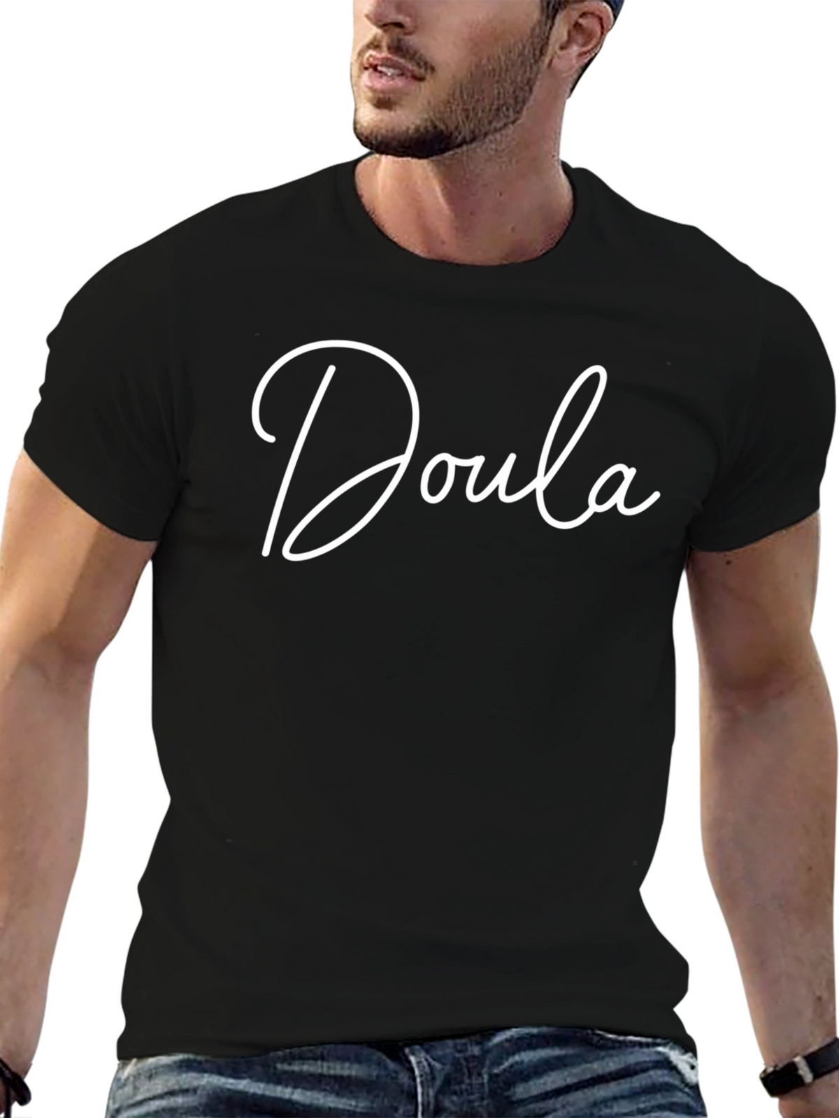 Doula Script Tee - Soft & Comfortable
