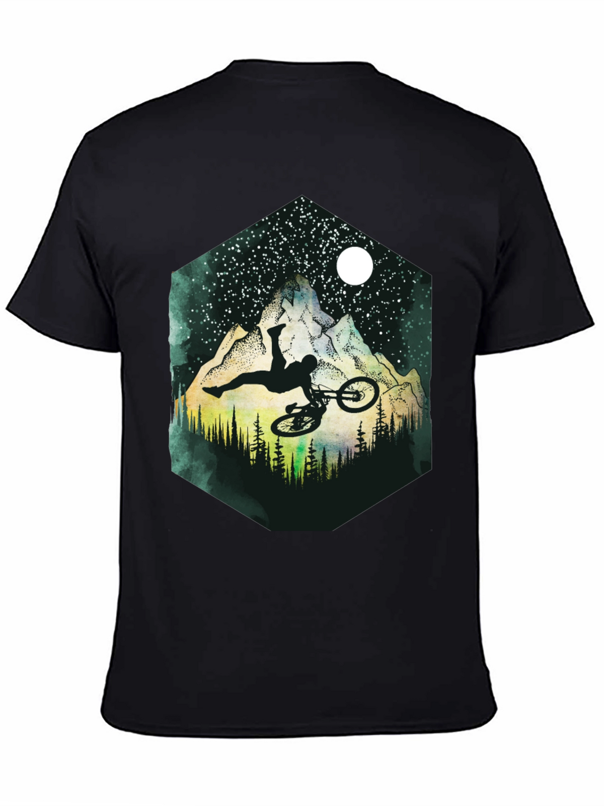 Mountain Bike Stunt Graphic Tee