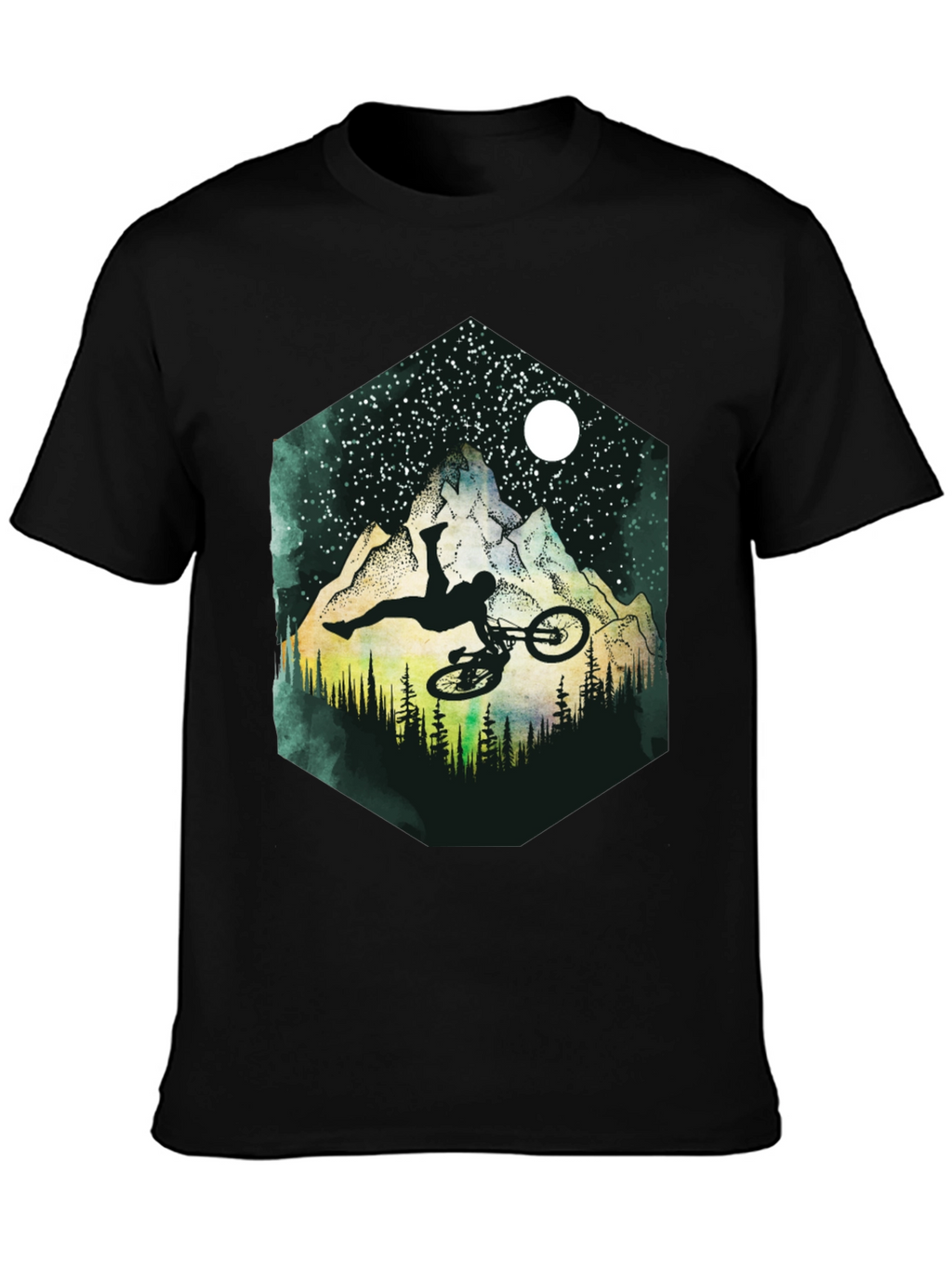 Mountain Bike Stunt Graphic Tee