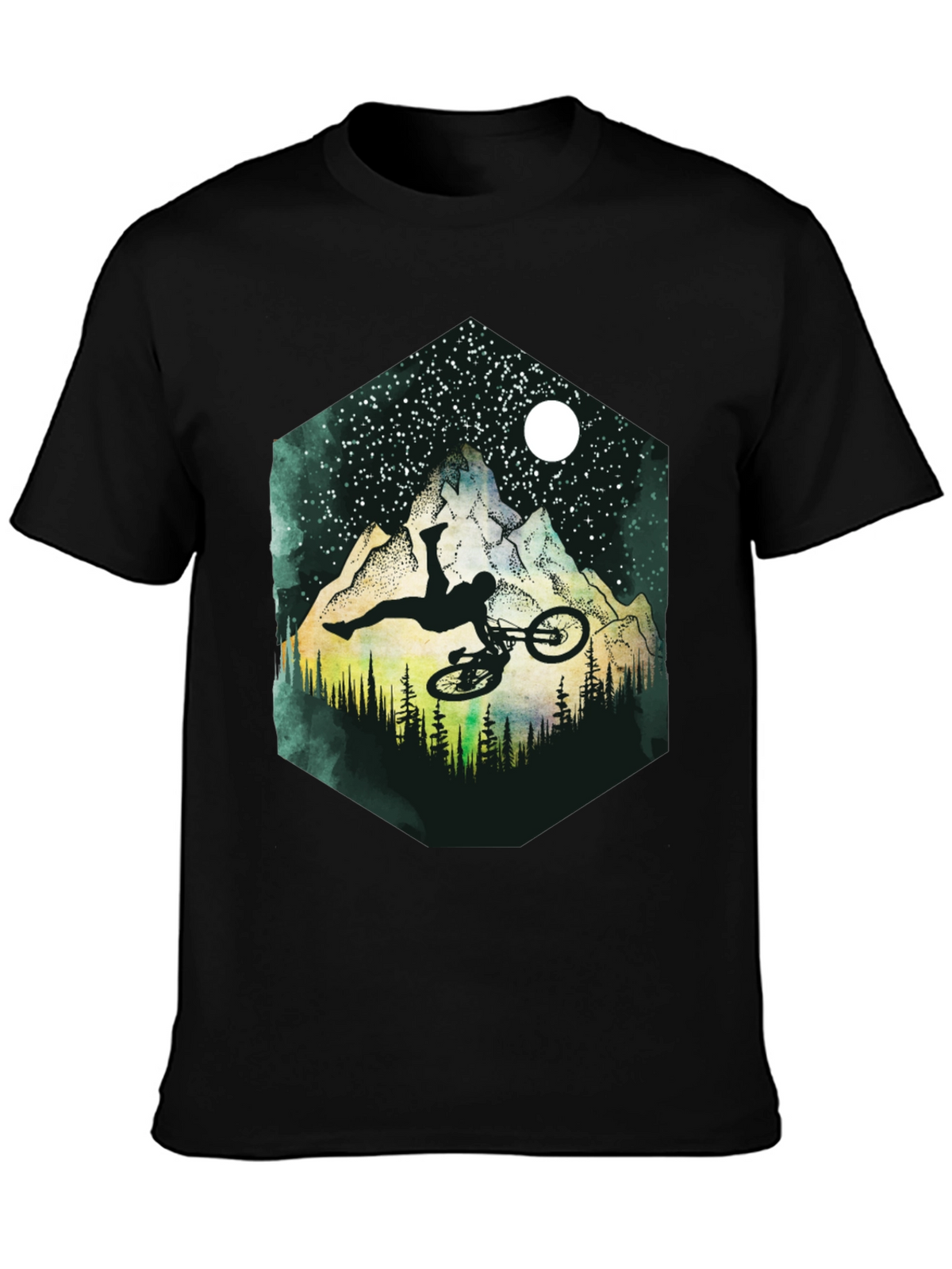 Mountain Bike Stunt Graphic Tee
