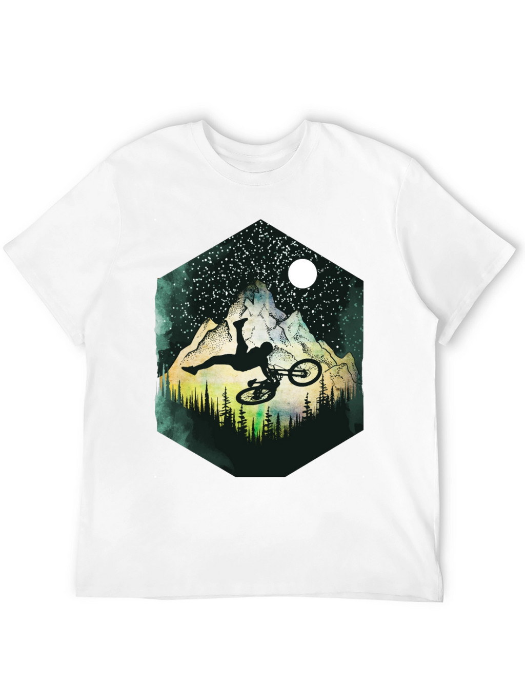 Mountain Bike Stunt Graphic Tee