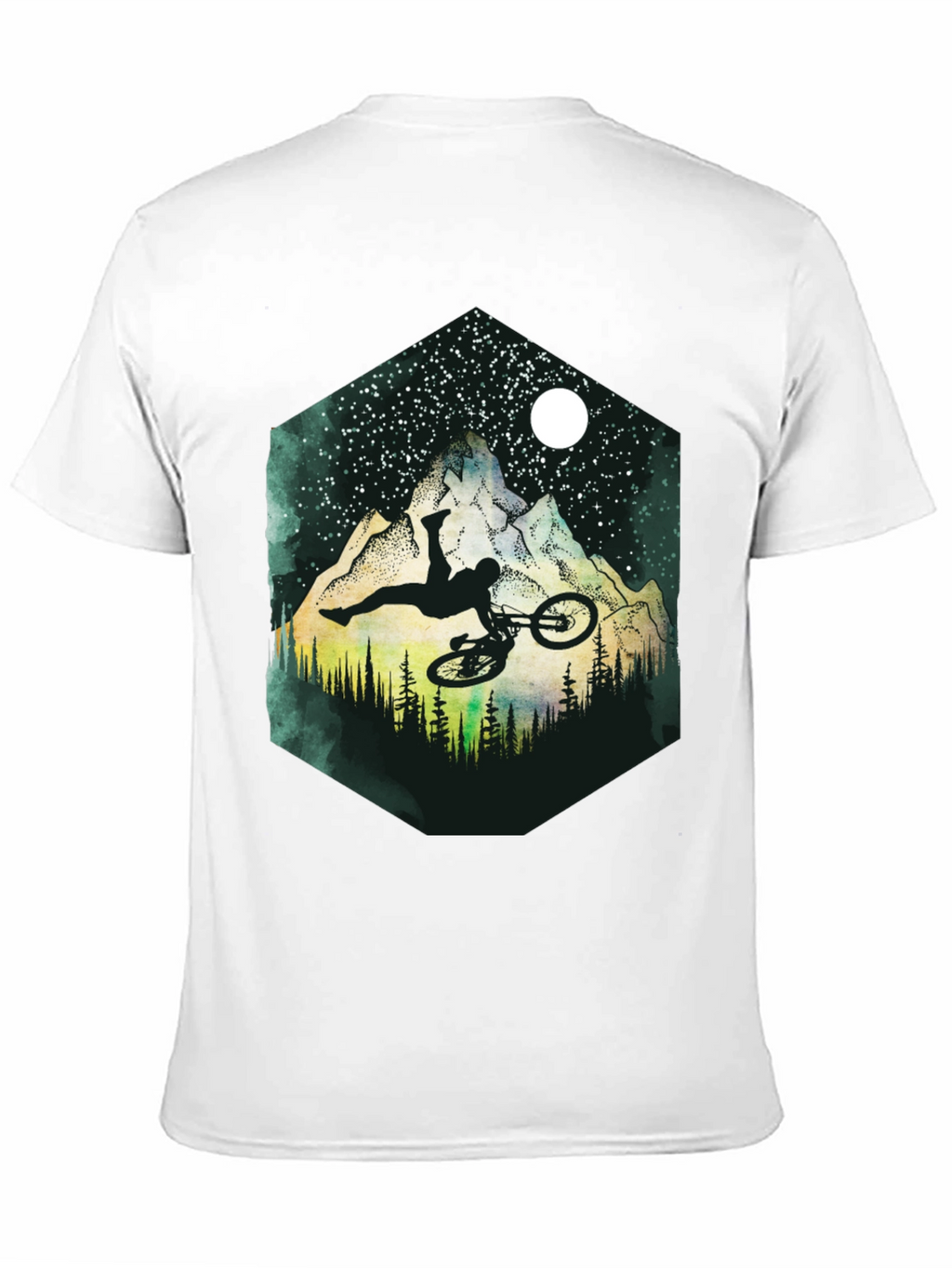 Mountain Bike Stunt Graphic Tee
