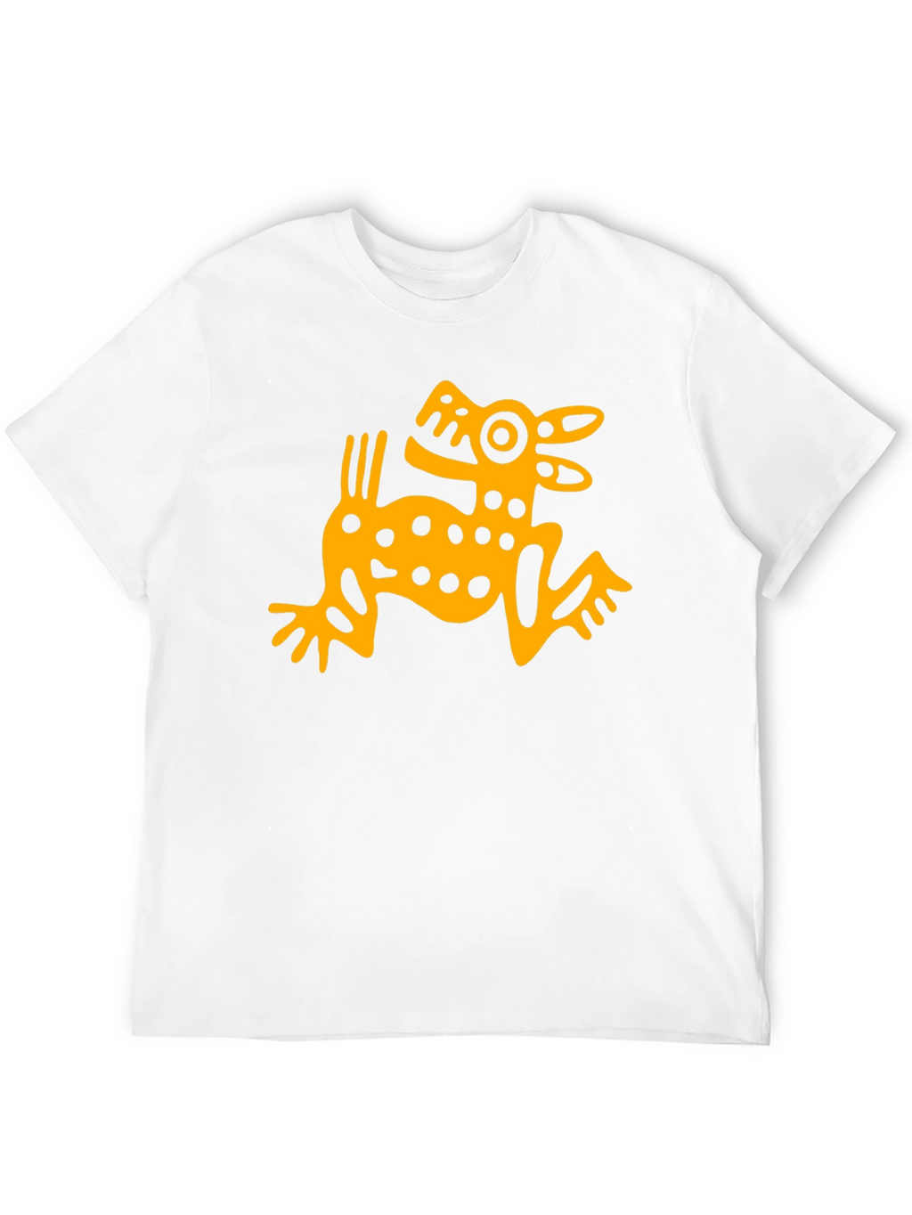 Aztec Dog Graphic T-Shirt - Black Menswear