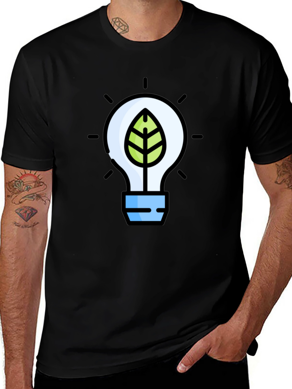 Eco-Friendly Bulb Tee