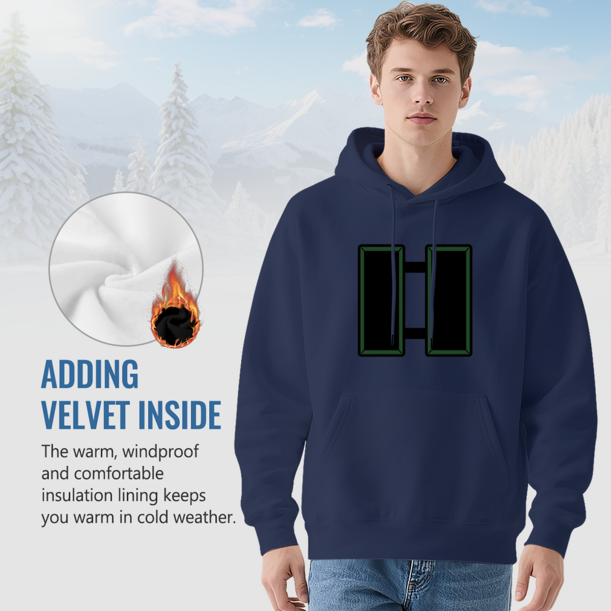 Trendy Graphic Hoodie - Unique Design